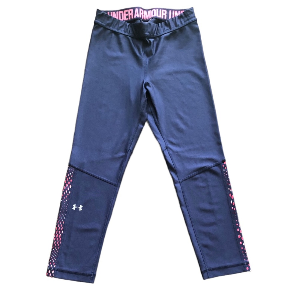 UA Under Armour Heatgear Compression Capri Leggings